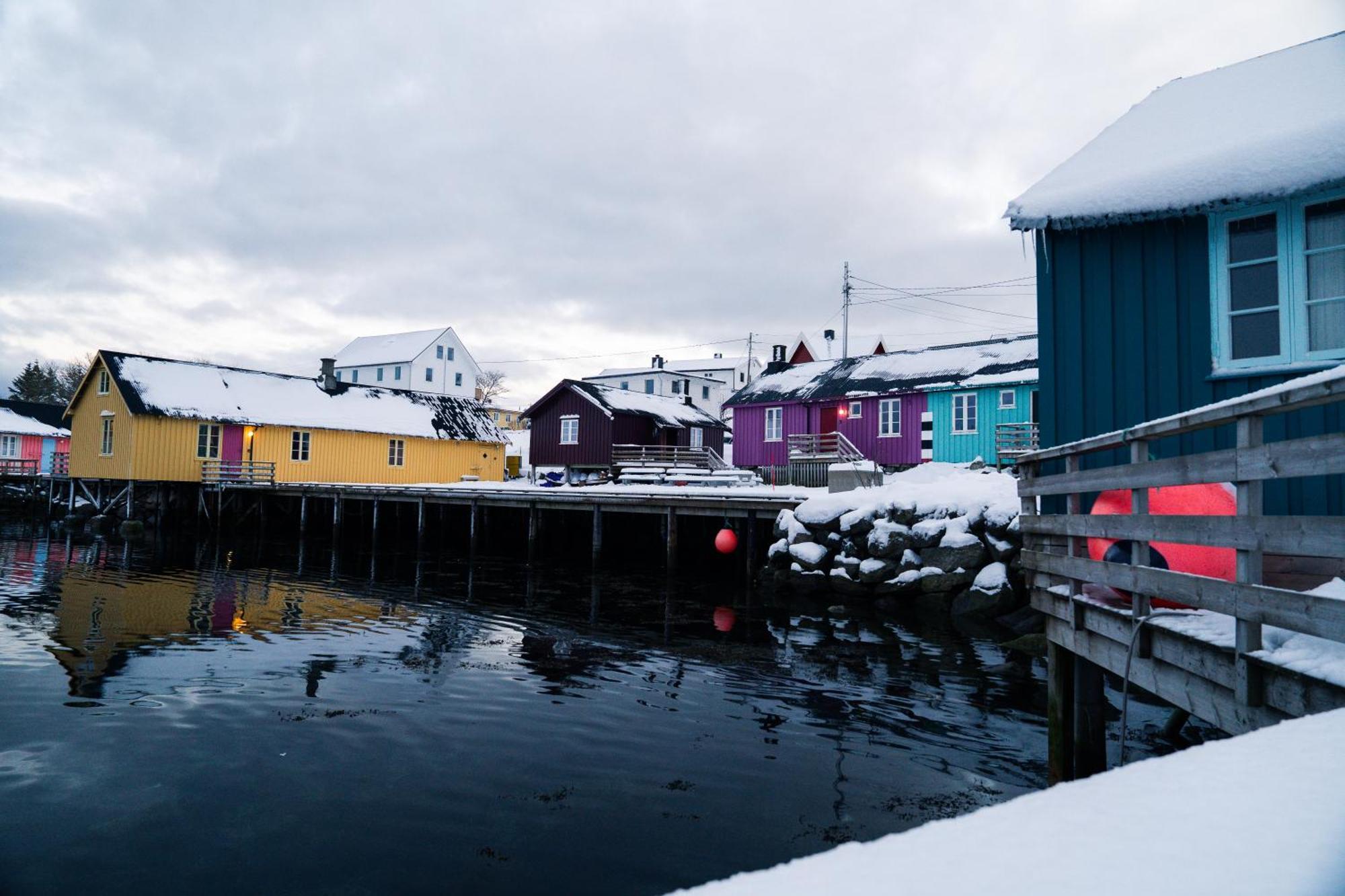 Kraemmervika Rorbuer - Rustic Cabins In Lofoten Ballstad Exterior photo